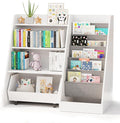 COZPAW Kids Bookshelf and Toy Storage, 4 Tier Toddler Bookshelf by COZPAW