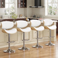YaFiti Swivel Bar Stools Set of 4 by YaFiti