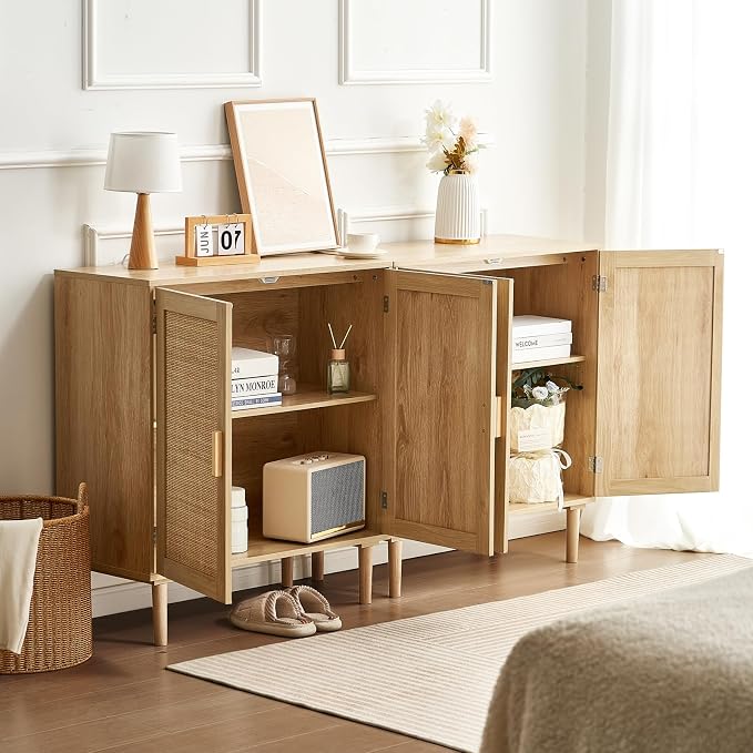 VEVOR Rattan Buffet Cabinet - Image 2