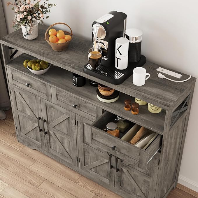 Befrases Farmhouse Buffet Cabinet - Image 4