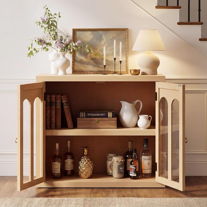 Fatmok Sideboard Buffet Cabinet Set of 3 - Image 5