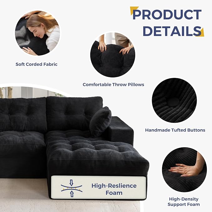 MAXYOYO Modular Sectional Sofa - Image 6