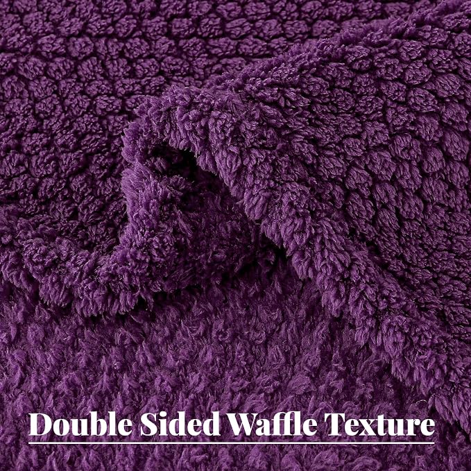 Whale Flotilla Twin Size Fuzzy Fleece Blanket - Image 6