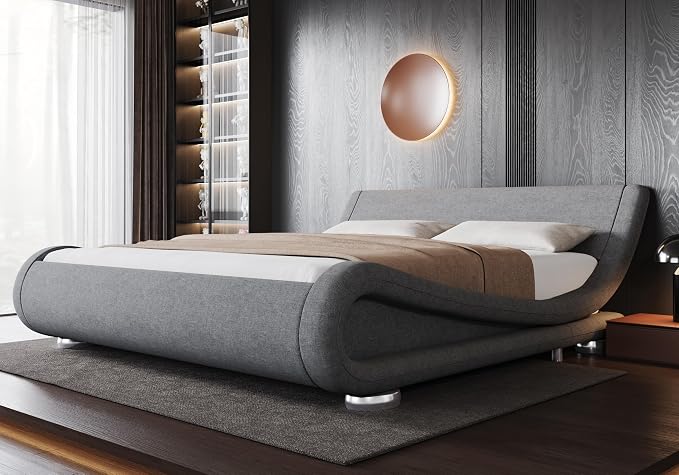 Allewie King Size Bed Frame by Allewie