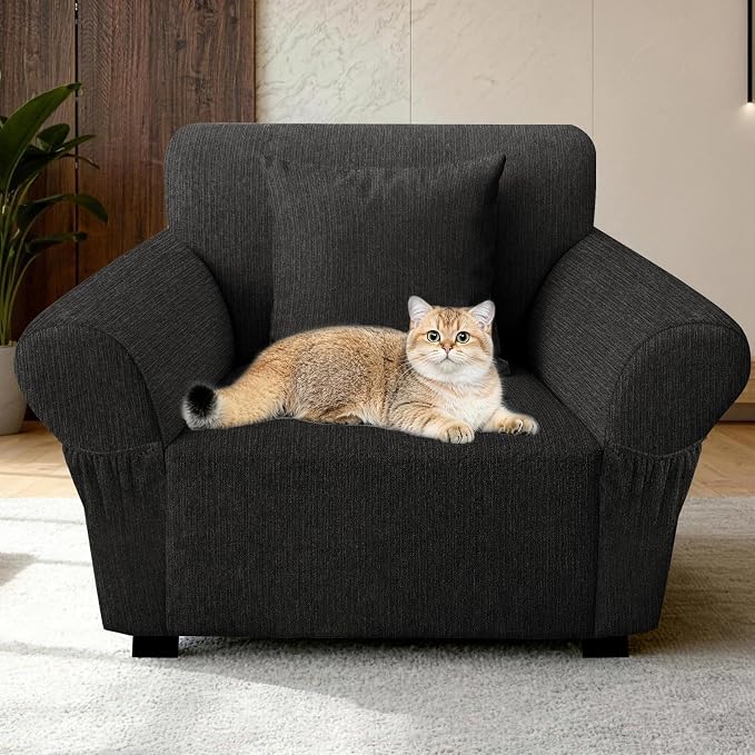 Armchair Slipcover with 1 Pillow Cover - Image 7