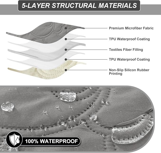 100% Waterproof Recliner Chair Cover, Recliner Chair Covers - Image 4