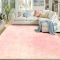Washable Area Rugs 8'x10' Non-Slip Modern Abstract Soft by RELEANY