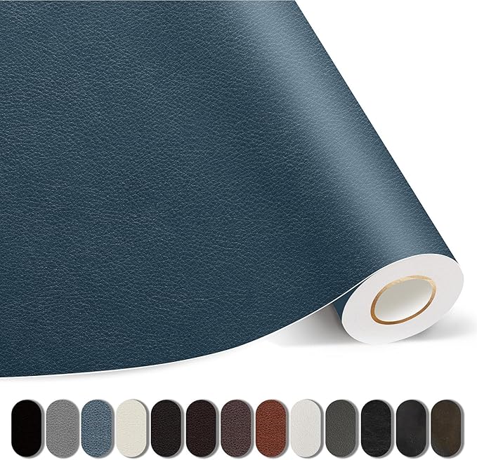Leather Repair Patches, 35X79 Inch Self-Adhesive Leather Repair Tape, Stretch by GiveYourFurnitureaNewLife