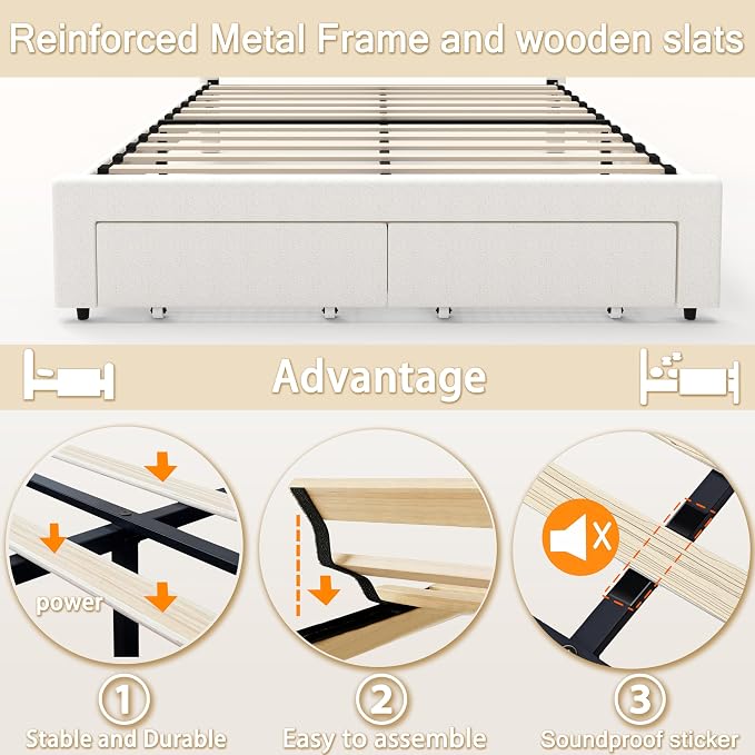 Full Upholstered Children’s Bed - Image 4