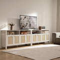 SICOTAS Rattan TV Stand for Television up to 120" by SICOTAS