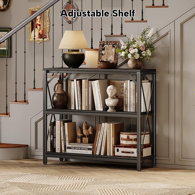 Homeiju Console Table 31.5" Width, 3-Tier Entryway Table - Image 7