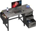 Lufeiya Computer Desk with File Drawers Cabinet, 47 Inch Home Office Desks with by LUFEIYA