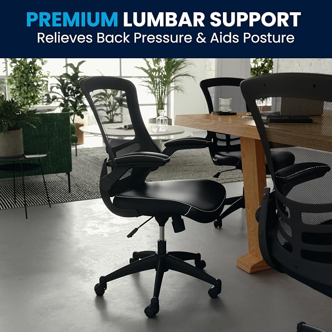 Flash Furniture Kelista Mid-Back Swivel Office Chair - Image 9
