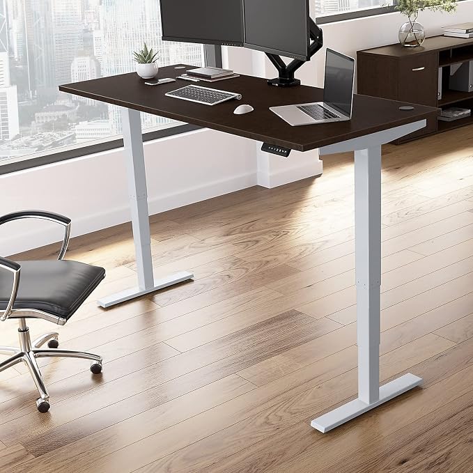 Bush Business Furniture 72-inch Electric Height Adjustable Standing Desk - Image 2