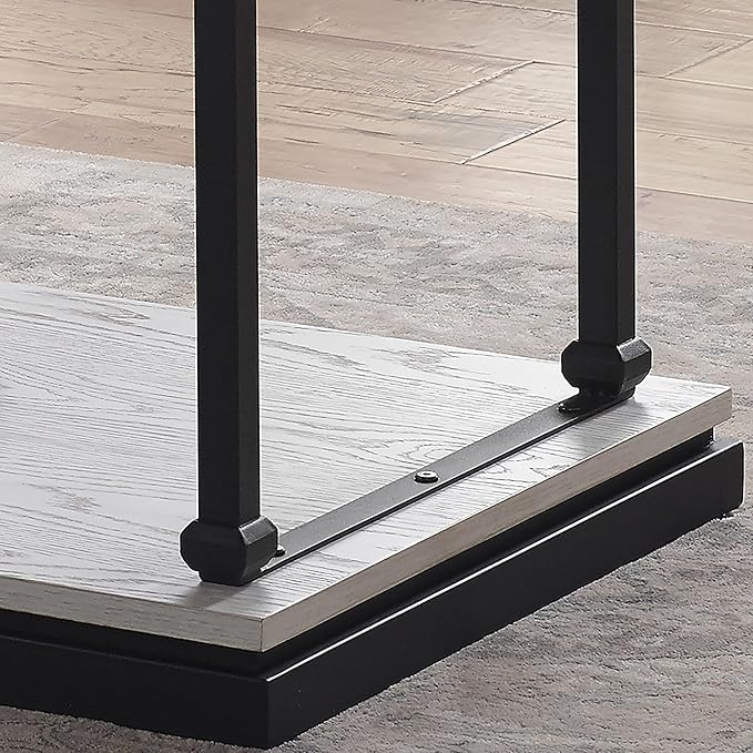 24/7 Shop at Home Ambridge Transitional Multi-Storage Wood 3-Piece Coffee Table - Image 16