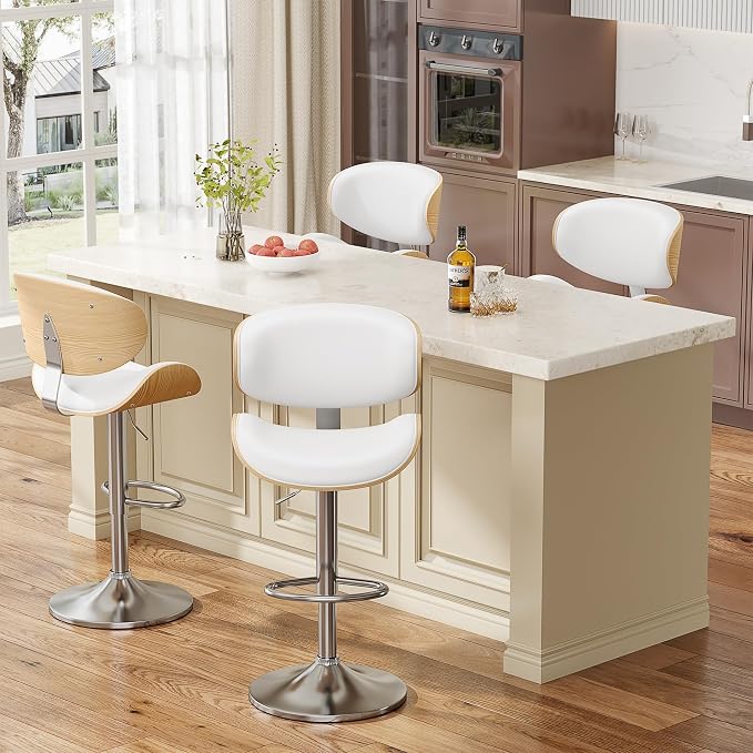 YaFiti Bar Stools, Kitchen Counter Bar Stool Island Barstool - Image 7