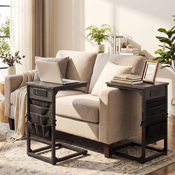 AMHANCIBLE C Shaped End Table - Image 2