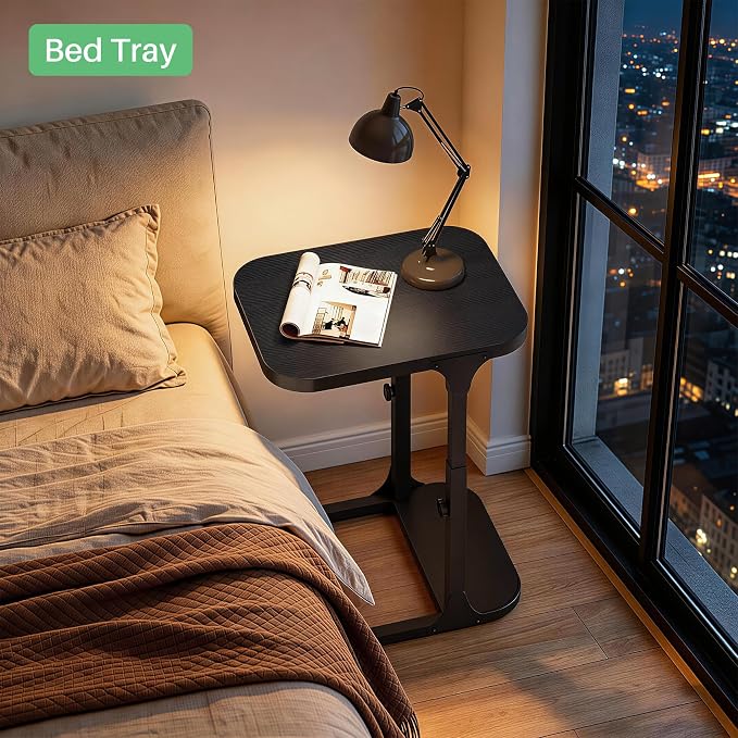 Kitstorack Height Adjustable End Table, Small Side Table - Image 2