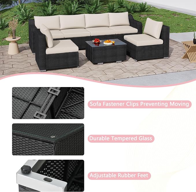 7-Piece Patio Furniture Set - Image 3