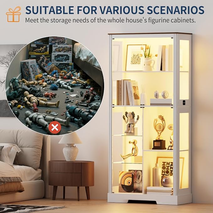 HNEBC 71'' Display Cabinet - Image 8