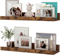 Floating Shelves for Wall, 16 inch Wood Floating Shelves Set of 2, Picture by Unknown
