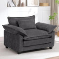 Oversized Accent Chair, Modern Upholstered Armchair Cloud Sofa Chair by choairy