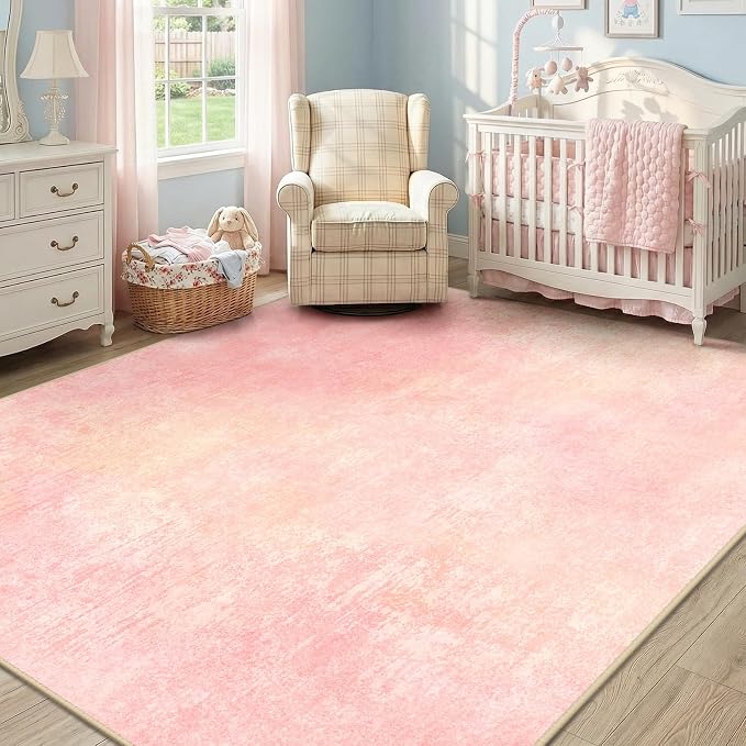 Washable Area Rugs 5'x7' Non-Slip Modern Abstract Soft - Image 2