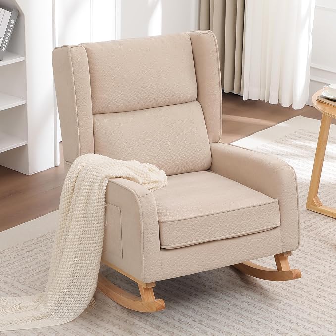 HCHAIRH Nursery Rocking Chairs, Rocking Chair Nursery - Image 9