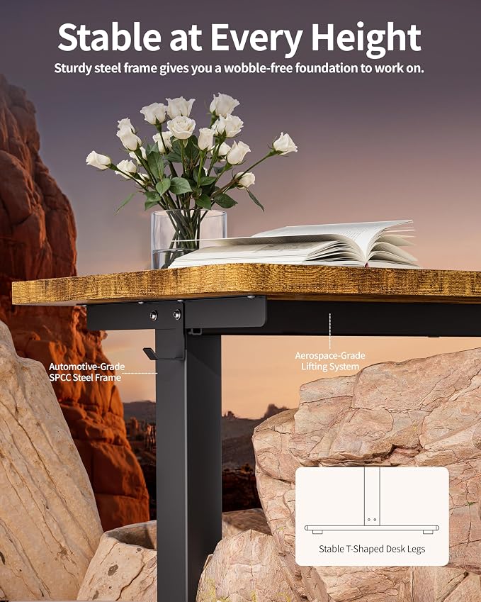BIZUM Standing Desk Electric Adjustable Computer Desk-Stand up Desk Office - Image 5