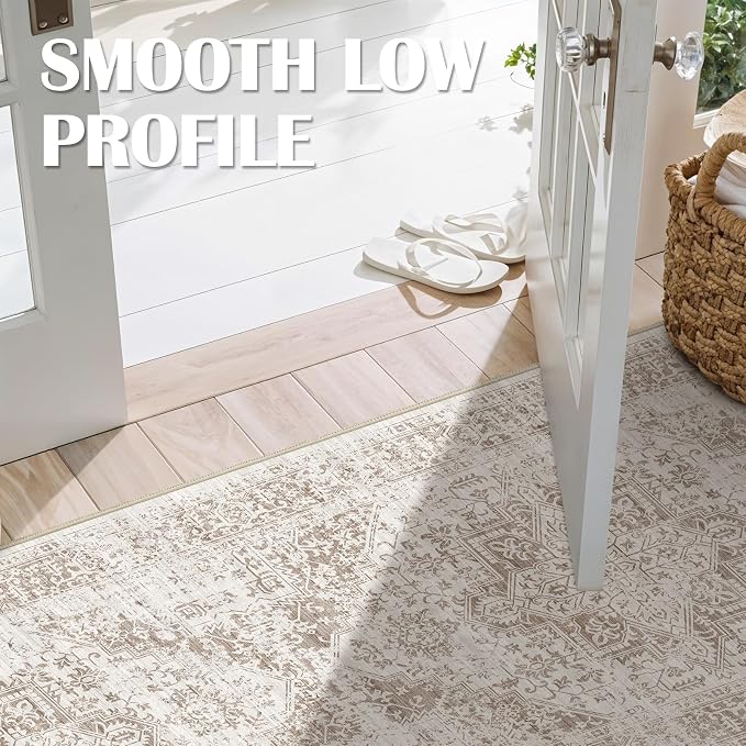 4x10 Washable Hallway Runner Rug - Image 5