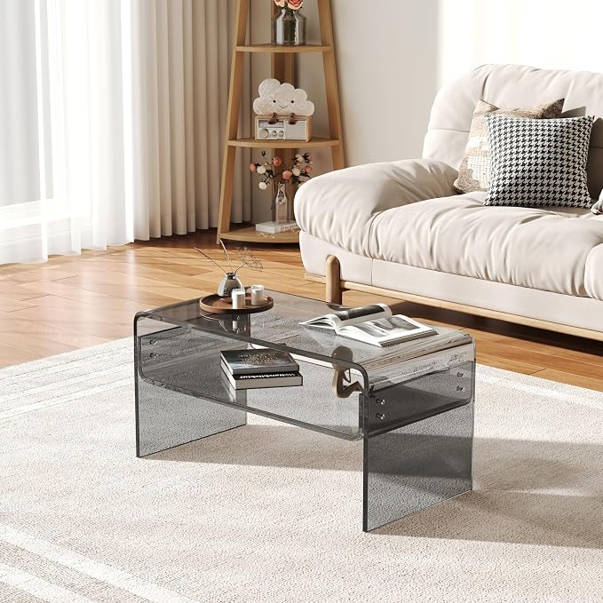 Acrylic Coffee Table, Tea Table - Image 2