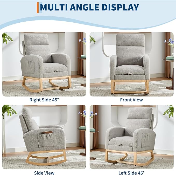 Rocking Chair Nursery, Nursing Rocking Chairs - Image 5