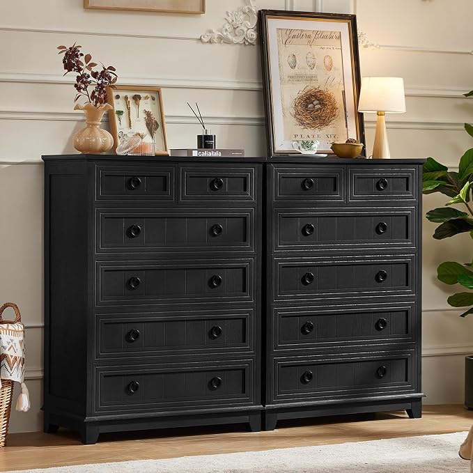 Joaxswe Farmhouse 6 Drawer Dresser by Joaxswe