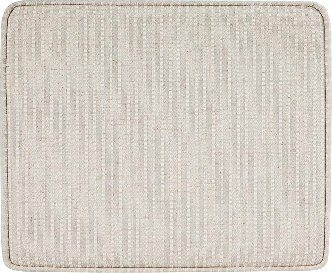 HomePop Home Decor | Upholstered Modern Rectangular Storage Ottoman | Hinged - Image 8