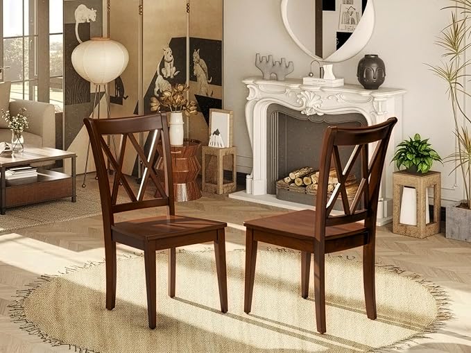 East West Furniture CLC-ESP-W Clarksville Dining Room Chairs - Image 2