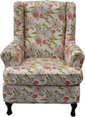 KRFOONN Wingback Chair Covers Slipcovers 2 Piece Stretch Wing Chair Covers by KRFOONN