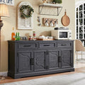 JXQTLINGMU 66" Farmhouse Buffet Cabinet by JXQLINGMUFurniture