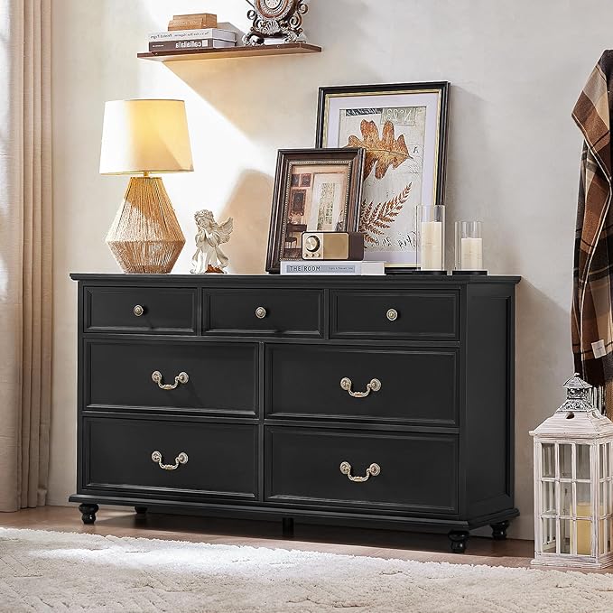 Joaxswe Farmhouse 54" 7 Drawers Dresser by Joaxswe