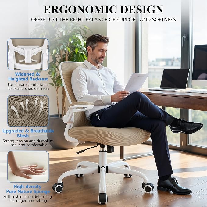 FelixKing Office Chair, Ergonomic Desk Chair Breathable Mesh Chairs Adjustable - Image 5