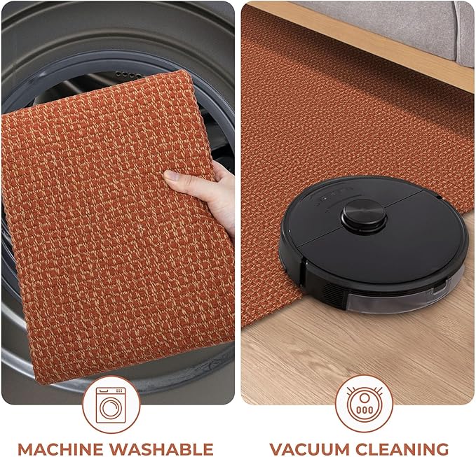 KOZYFLY Runners for Hallways 3x10 ft Washable Kitchen Runner Non Slip Rubber - Image 7