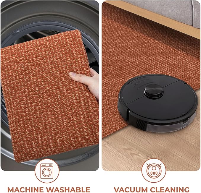 KOZYFLY Runners for Hallways 2x10 ft Washable Kitchen Runner Non Slip Rubber - Image 7