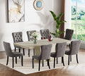Henf 9 Pieces Extendable Dining Table Set by Henf