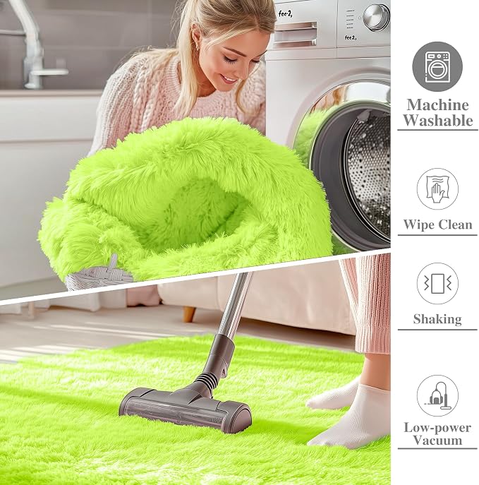 OLANLY 9x12 Machine Washable Large Area Rugs - Image 2
