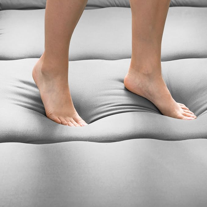 MAXYOYO Japanese Floor Mattress, Thicken Futon Sleeping Pad Foldable Roll Up - Image 7