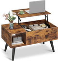 WLIVE Coffee Table for Living Room, Small Coffee Table by WLIVE