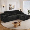 108" L Shaped Boneless Sectional Couches by Repantes