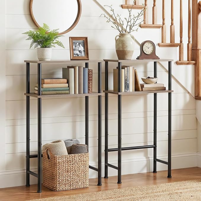 HOOBRO Narrow Console Table for Small Space, 15.7" Entryway Table - Image 2