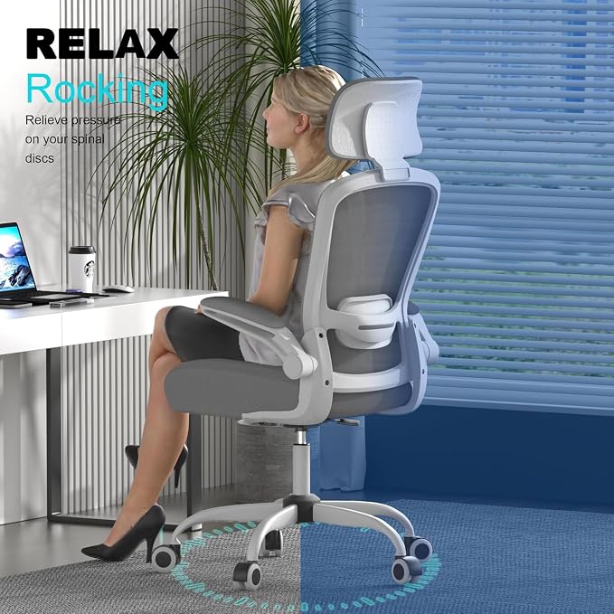 Mimoglad Office Chair, High Back Ergonomic Desk Chair - Image 6