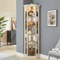Anwick Corner Display Curio Cabinets by Anwick