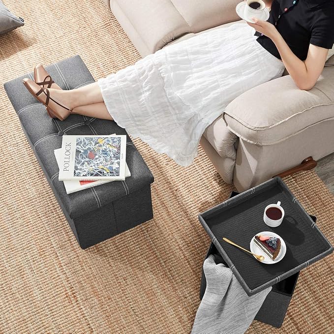 YOUDENOVA 30 inches Folding Ottoman, Ottoman - Image 7